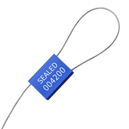 Waterproof Cable Seal Steel Wire Seals With Numbered Cable Seal Company JCCS007