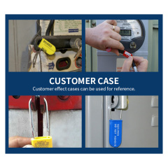 Plastic Padlock Security Seal Tamper Resistant Seal JCPL203